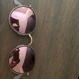 Super neat pink bendable ray bans
